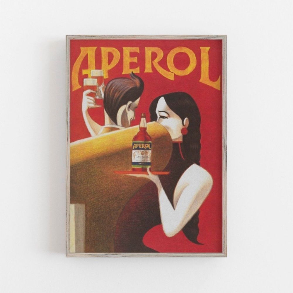 Aperol Vintage Poster Print